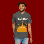 Fear Less Pray More T-Shirt — Inspirational Christian Graphic Tee