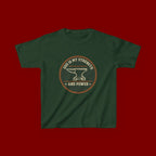 Kids Tee — "God Is My Strength and Power" Anvil & Anvil-Forge Christian Youth Shirt