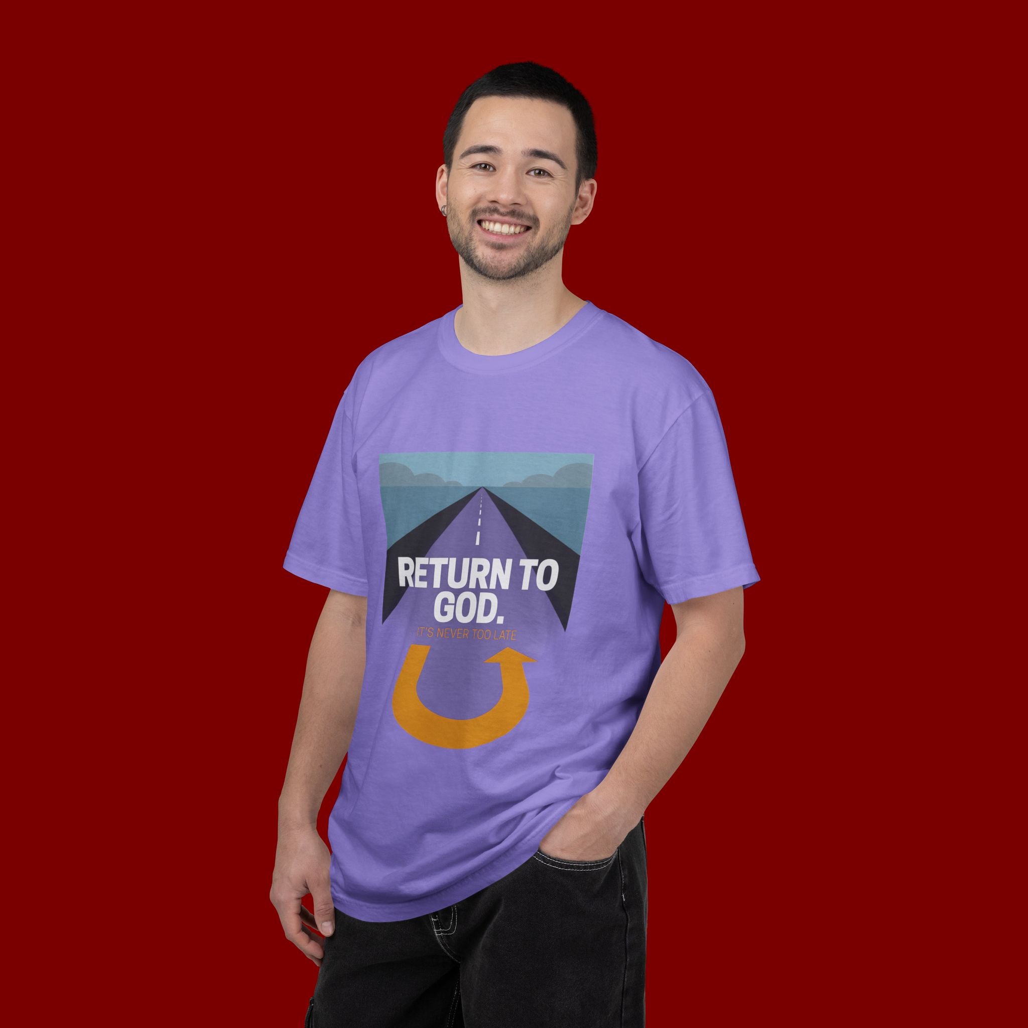 Return to God Road Graphic T-Shirt