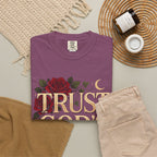 Trust God's Plan Floral T-Shirt — Inspirational Christian Tee