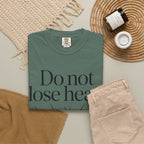 Do Not Lose Heart T-Shirt — Trust God’s Plan Christian Inspirational Tee