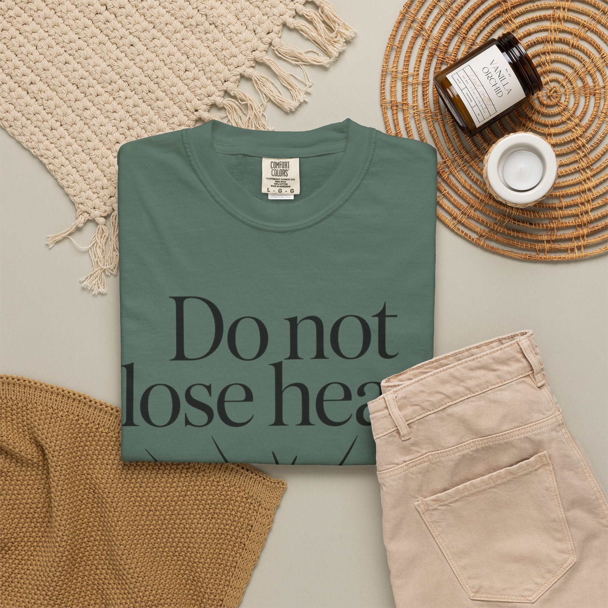 Do Not Lose Heart T-Shirt — Trust God’s Plan Christian Inspirational Tee