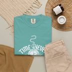 Time Never Comes Again T-Shirt — Vintage Pocket Watch Graphic Tee