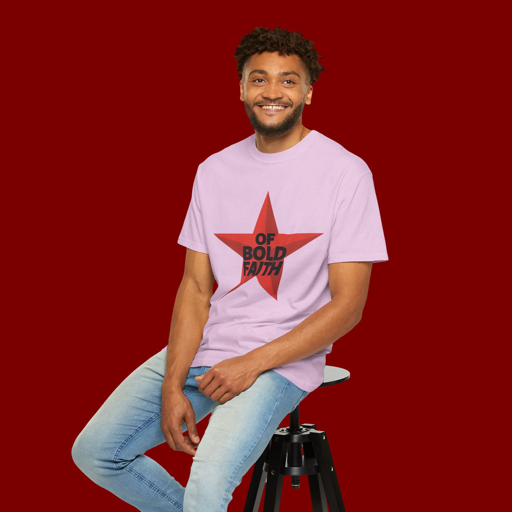 Bold Faith Star T-Shirt — "Of Bold Faith" Graphic Tee