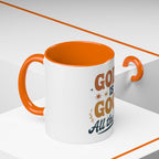 Praise the Lord Coffee Mug – Retro Christian Faith Accent Mug (11/15oz)