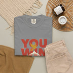 T-Shirt — "You Win When You Pray" Inspirational Faith Graphic Tee
