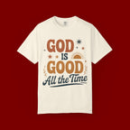 God Is Good All the Time T-Shirt — Christian Faith Graphic Tee