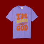 I'm Nothing Without God Retro Graphic T-Shirt