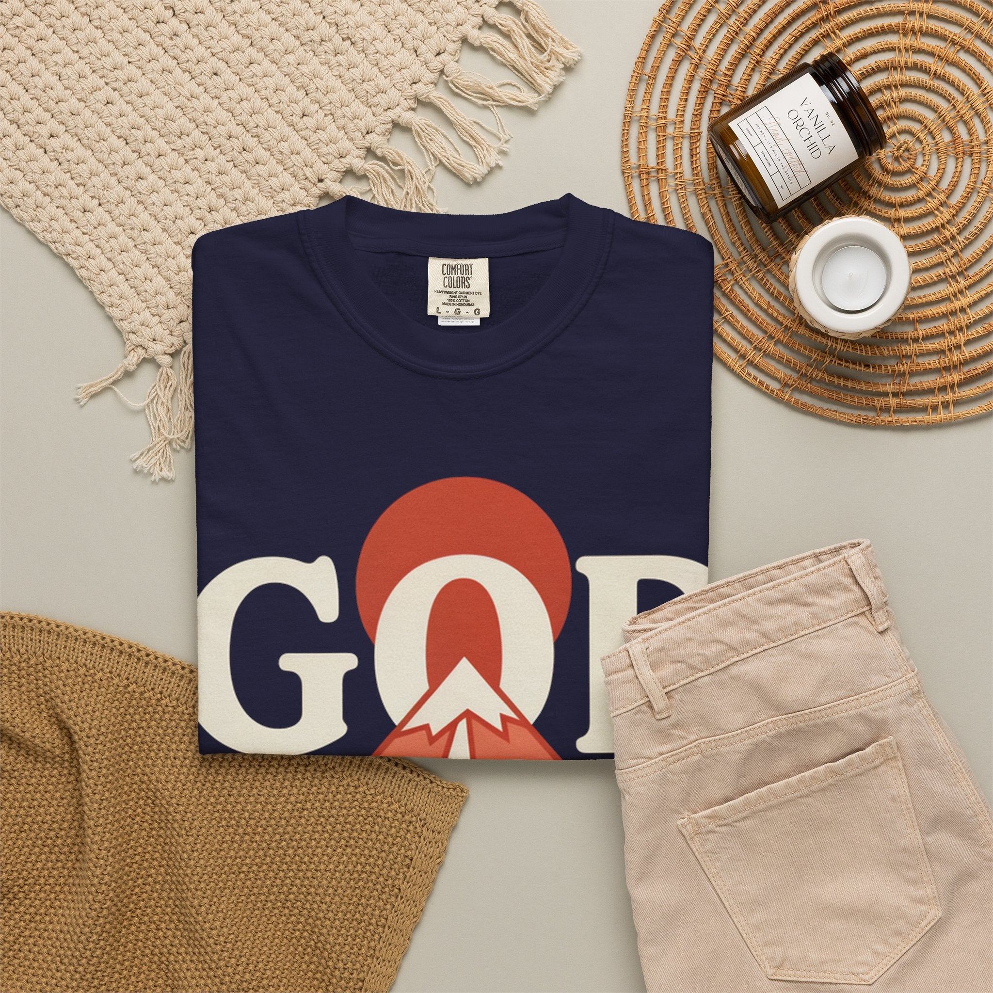 God Above All Things T-Shirt — Mountain Faith Graphic Tee