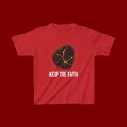 Keep The Faith Kids Tee — Kintsugi Stone Inspirational Children's T-Shirt