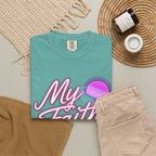 Faith T-Shirt — "My Faith in God Is Solid" Retro Graphic Tee