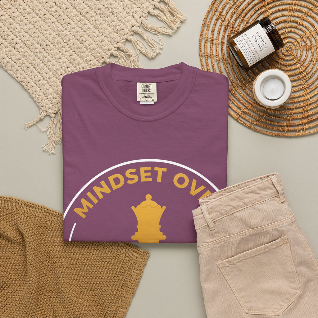Mindset Over Chess Queen T-Shirt