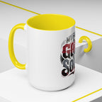 Faith Mug - "My Faith in God is Solid" Christian Coffee Cup (11/15oz)
