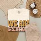 We Are Creations of God T-Shirt — Retro Faith Graphic Tee