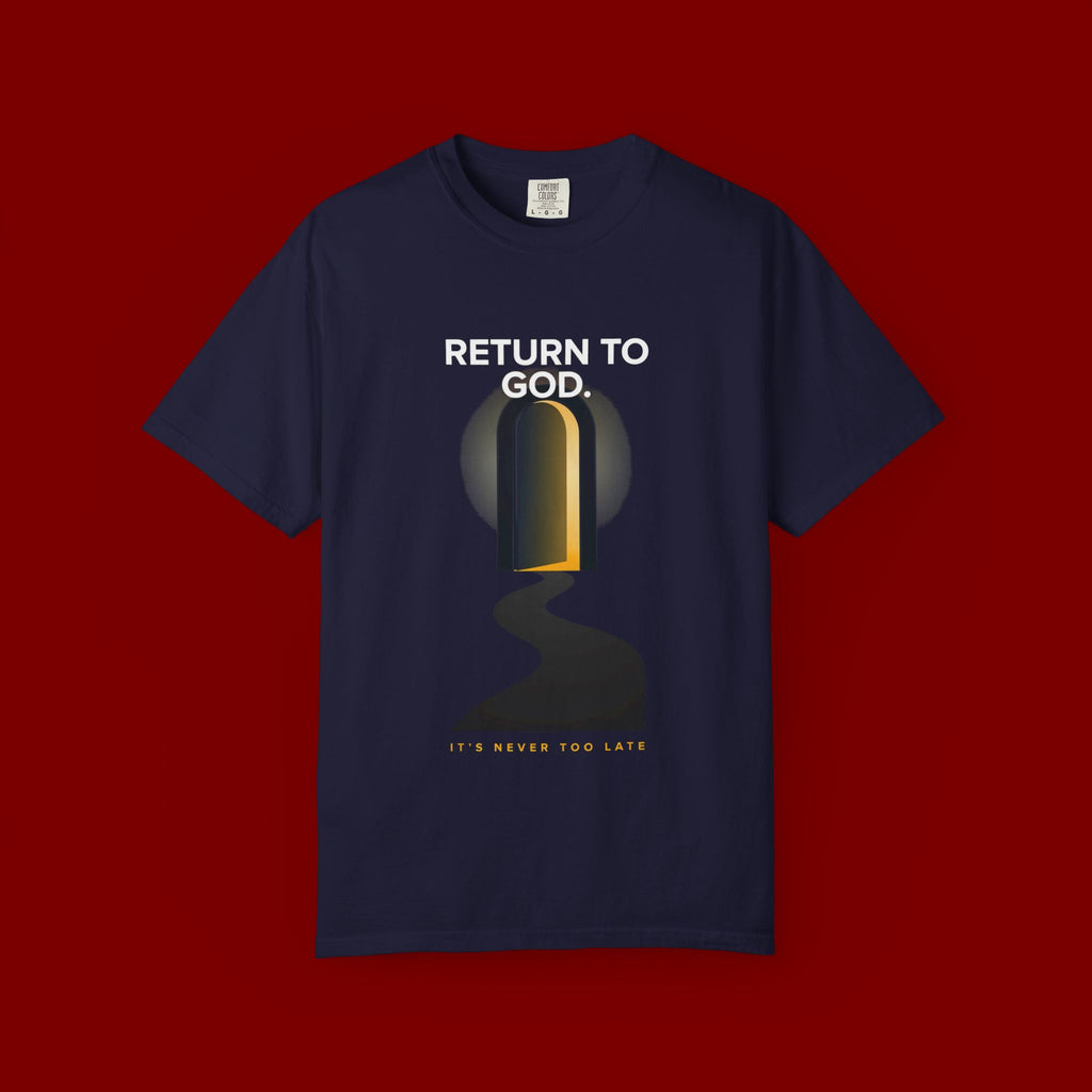 Mystic Doorway T-Shirt — Golden Arch Path Graphic Tee
