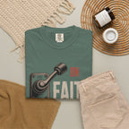 Faith On, Fear Off T-Shirt — Inspirational Christian Graphic Tee