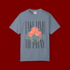 Take Time to Pray Floral T-Shirt — Christian Faith Graphic Tee