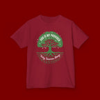 Kids Tee — "God Is My Provider" Tree of Faith Christian Shirt
