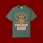 Nothing Is Impossible For Our God T-Shirt — Christian Faith Graphic Tee