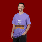 Pray Work, Trust God T-Shirt — Faith Gardening Inspirational Tee