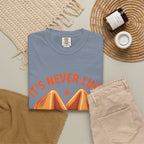 Christian Graphic T-Shirt — “It’s Never Luck, It’s Always God” Fortune Cookie Design