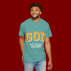 God Is My Strength T-Shirt — Faith Christian Graphic Tee