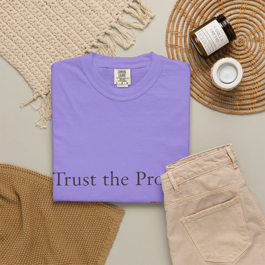 Trust the Process Floral T-Shirt — Growth Graphic Tee