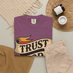 Trust God, Bro T-Shirt — Retro Ribbon Faith Tee
