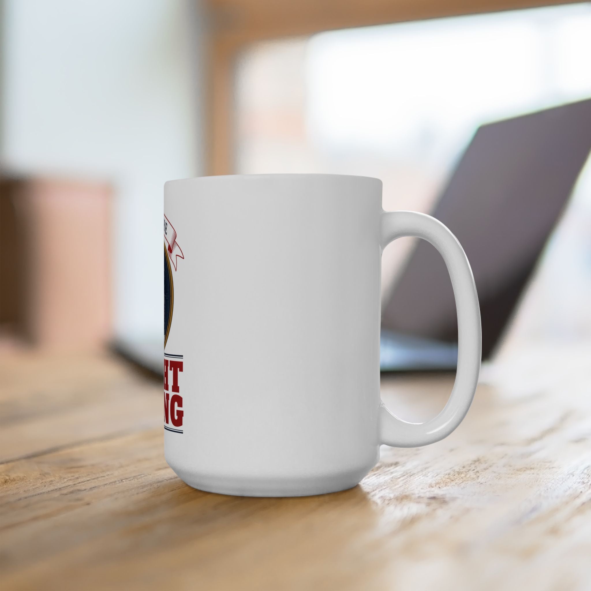 Do The Right Thing Compass Ceramic Mug — Inspirational 11oz/15oz Coffee Cup