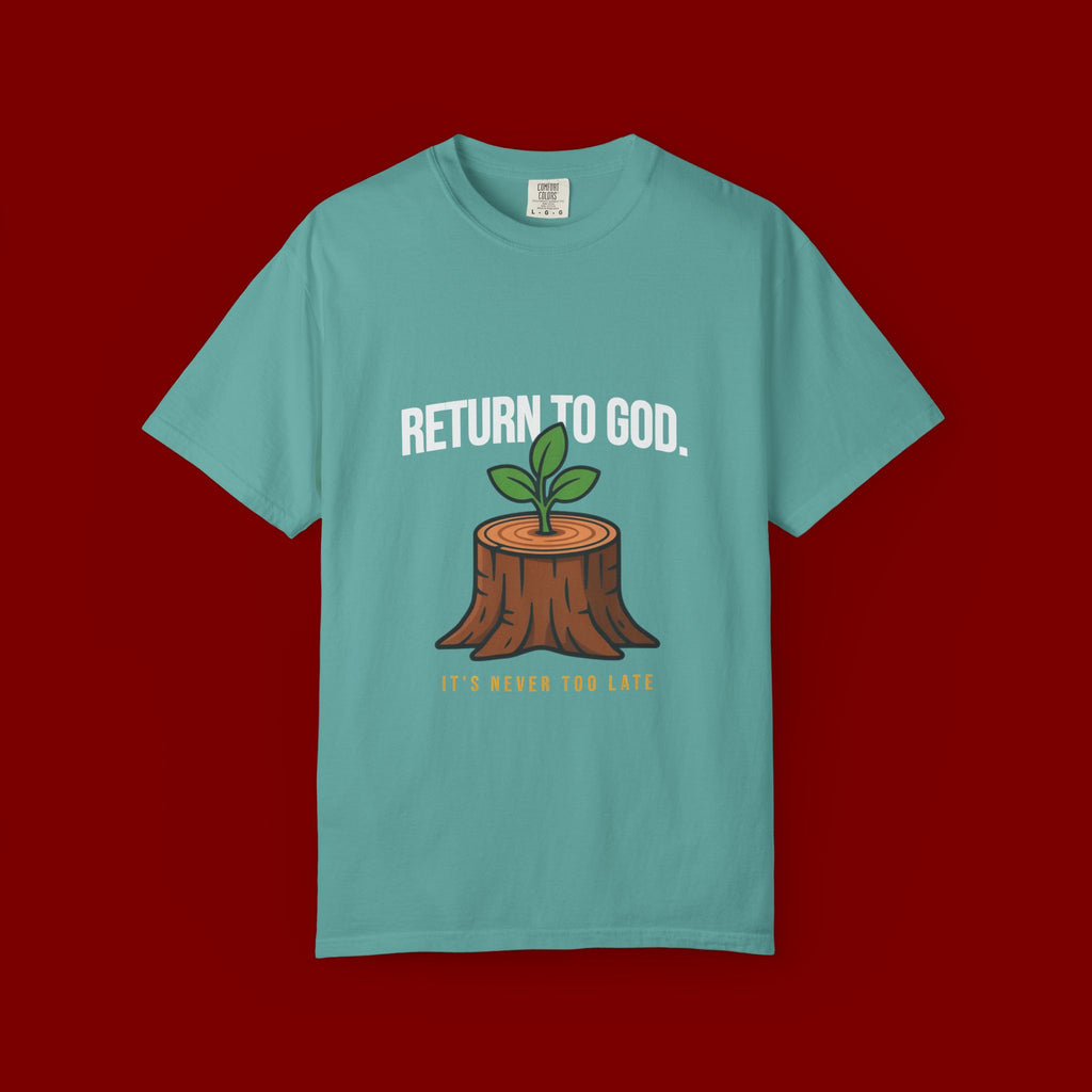 T-Shirt — "Return to God" Seedling Graphic Tee
