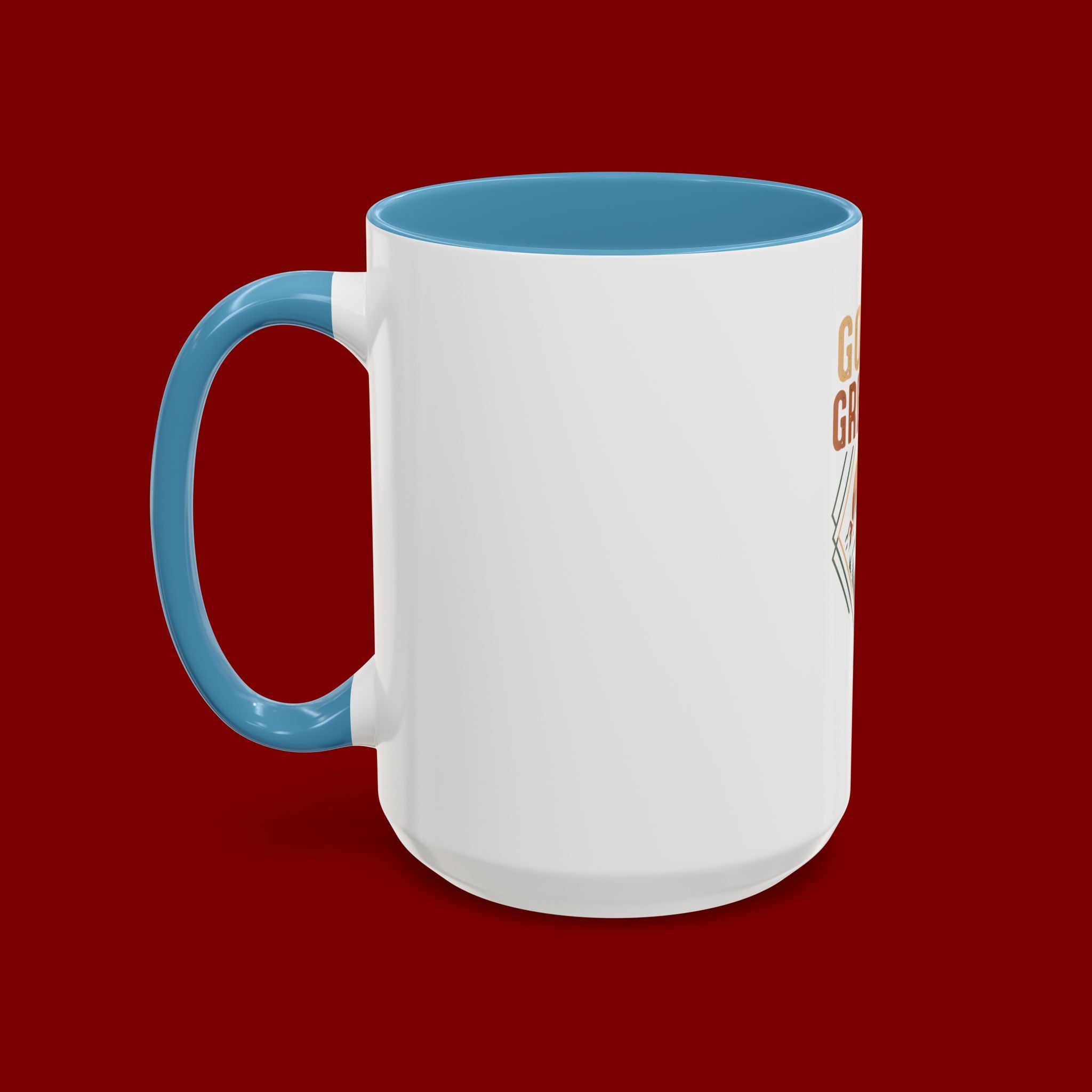 God Is Greater Mountain Coffee Mug — Inspirational Christian Accent Mug