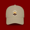 Low Profile Baseball Cap — 'Every Hardship Brings a New Dawn' Sunrise Mountain Embroidered Hat