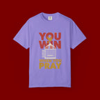 T-Shirt — "You Win When You Pray" Inspirational Faith Graphic Tee
