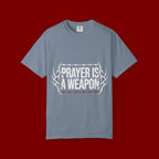 Prayer Is A Weapon T-Shirt — Christian Faith Graphic Tee