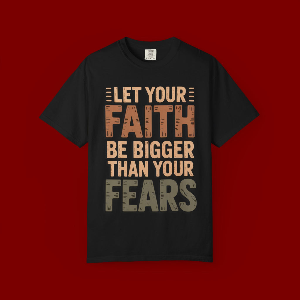Faith Over Fear T-Shirt — Inspirational Christian Graphic Tee