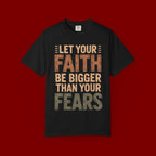 Faith Over Fear T-Shirt — Inspirational Christian Graphic Tee