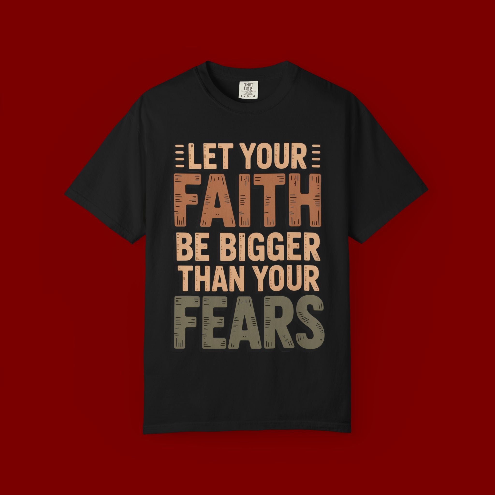 Faith Over Fear T-Shirt — Inspirational Christian Graphic Tee