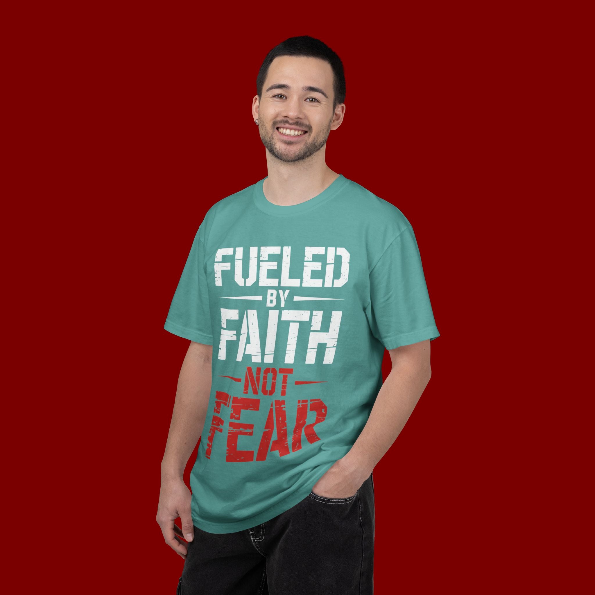 Fueled by Faith Not Fear T-Shirt