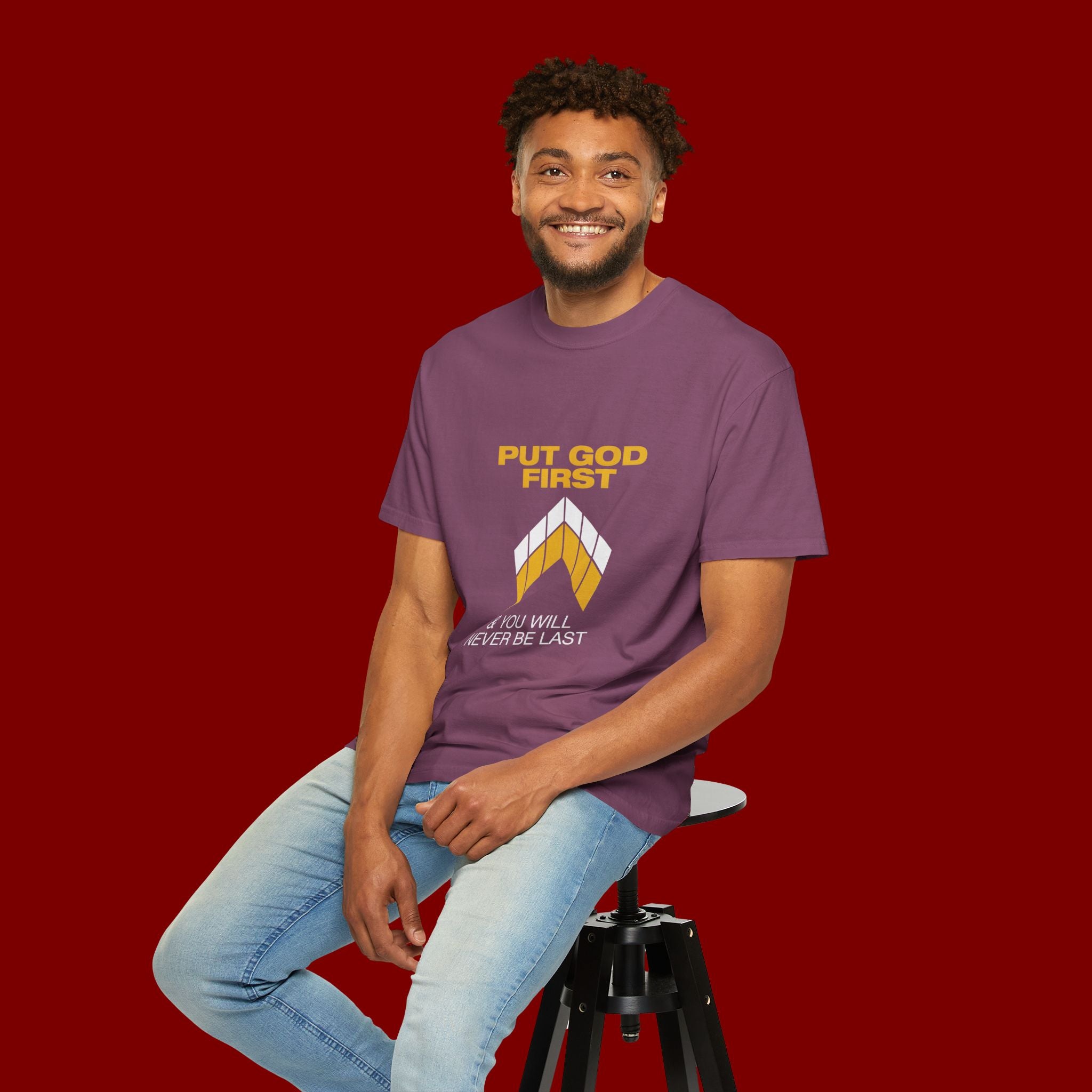 Put God First T-Shirt — Christian Faith Graphic Tee