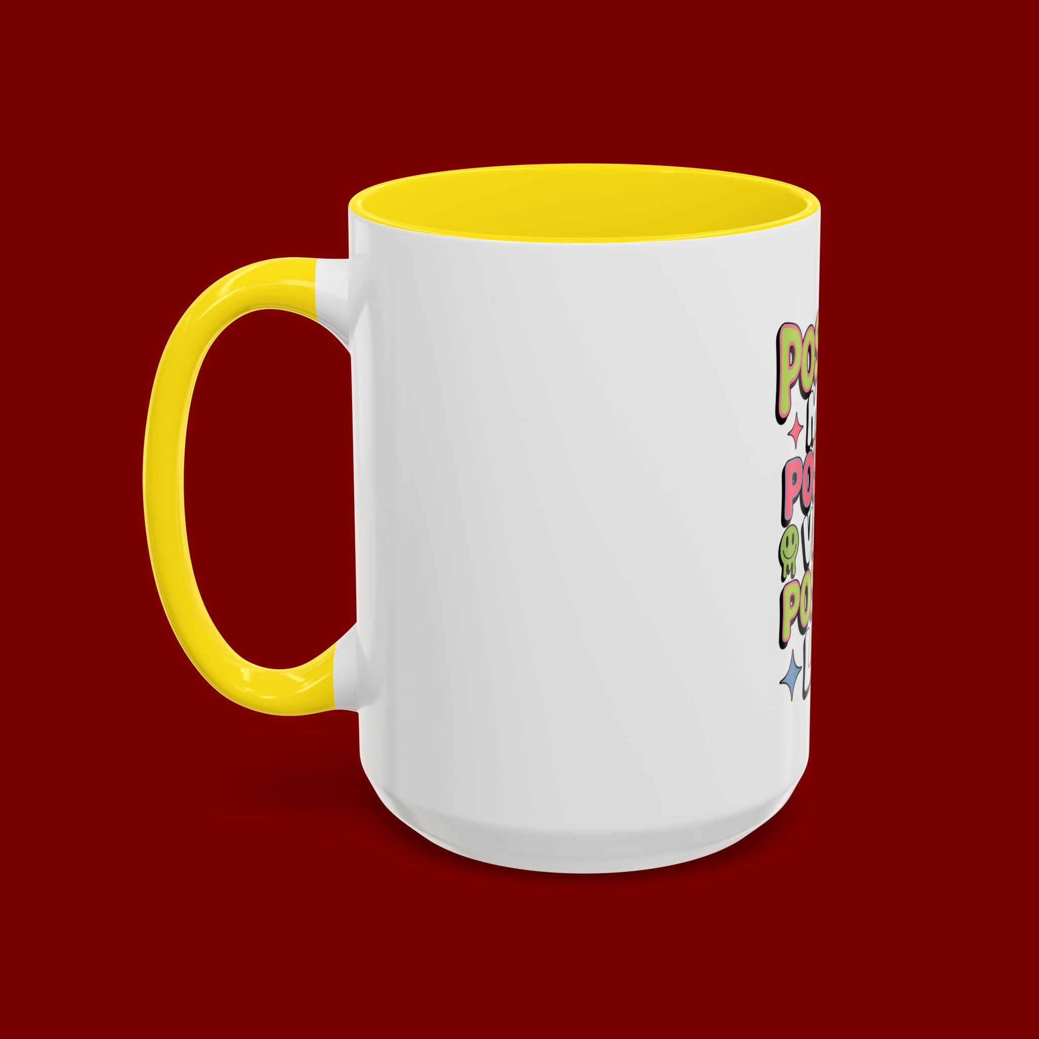 Positive Mind Positive Vibes Coffee Mug — Motivational Accent Mug