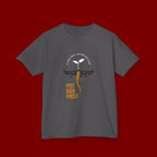Kids T‑Shirt — 'Put God First' Religious Sprout Graphic Tee (Christian Youth)