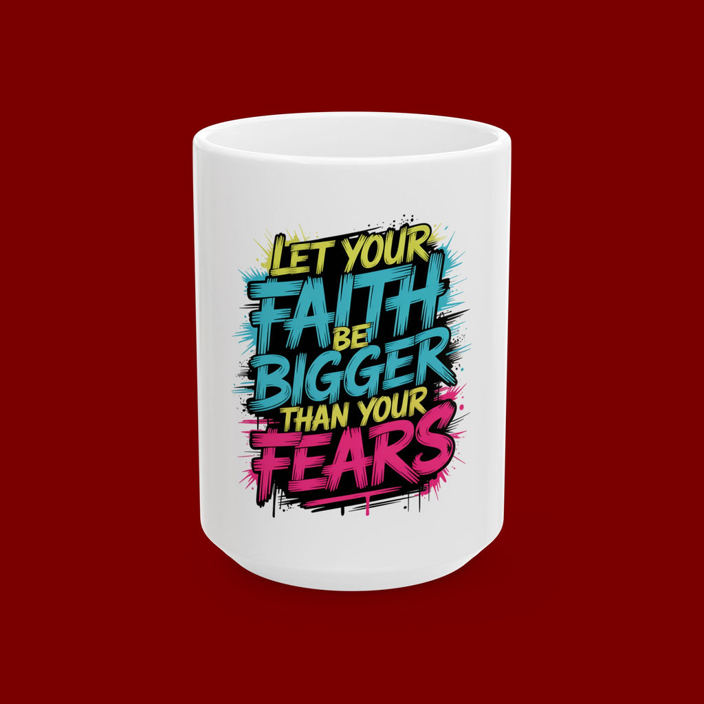 Trust God Bro Ceramic Mug — Faith-Inspired 11oz/15oz Coffee Cup