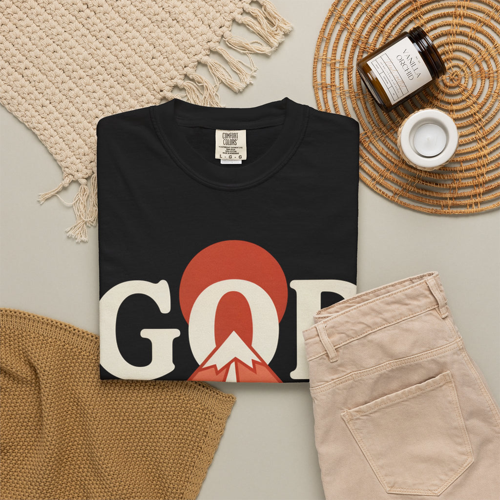 God Above All Things T-Shirt — Mountain Faith Graphic Tee