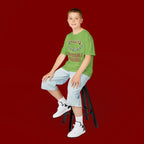 Kids Tee — "Faith Makes the Impossible Possible" Inspirational Graphic