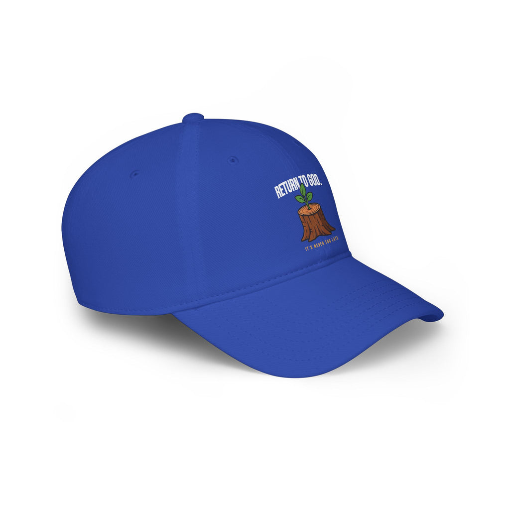Return to God Baseball Cap — 'It's Before the Fall' Religious Prayer Hat