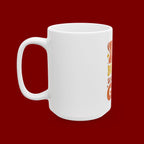 Ceramic Mug - "I'm Nothing Without God" Retro Faith Coffee Cup (11oz & 15oz)
