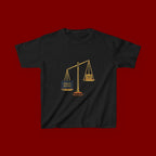 Kids Tee — Scales Design with 'Pray More' & 'Fear Less' Inspirational Graphic