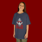 Kids Anchor T‑Shirt – "I'm Nothing Without God" Christian Tee for Boys & Girls