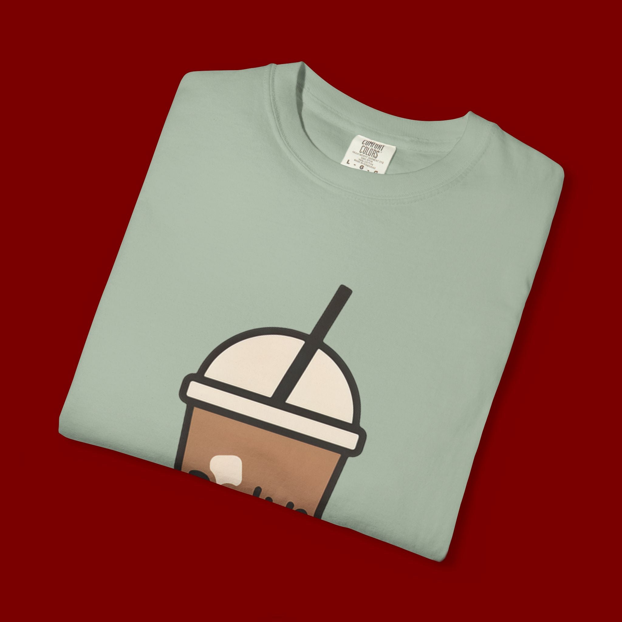 Positive Iced Coffee T-Shirt — Mind • Vibes • Life Graphic Tee