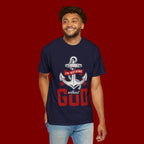 Faith Anchor T-Shirt — “I’m Nothing Without God” Christian Tee